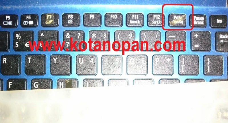 Cara Capture Laptop Tanpa Software
