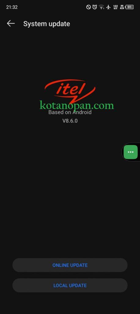 Cara Update Handphone Itel S23 ke Versi Terbaru 2023