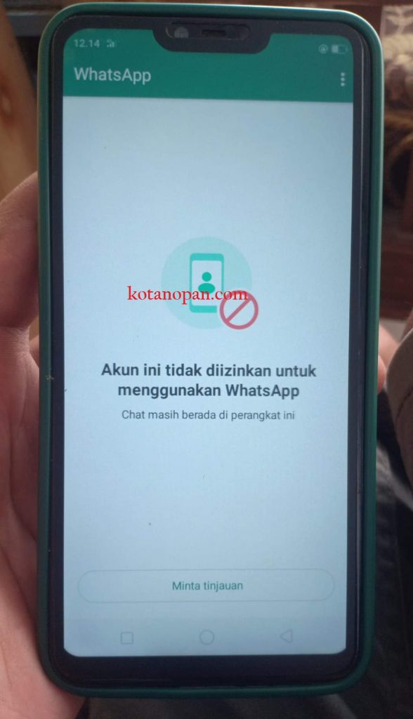 Perbaiki Akun Ini Tidak Diizinkan untuk Menggunakan WhatsApp