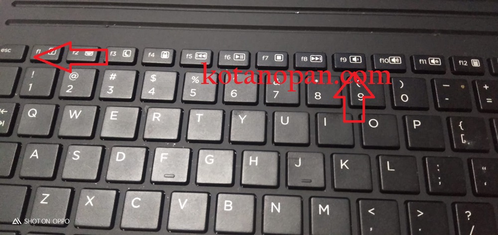 Instal Windows 10 Pada ElitePad 900 dengan flashdisk. Tampilan keyboard (dokpri)