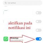 Solusi Perbaiki Pemberitahuan Pesan WhatsApp Tidak Muncul, Aktikan notifikasi WA
