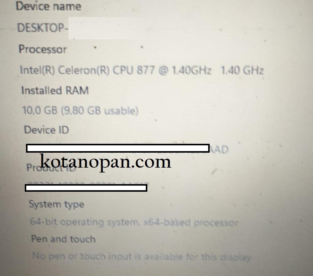 Upgrade laptop lama Ganti Dengan SSD dan RAM