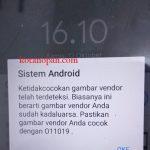 Ketidakcocokan Gambar Vendor Telah Terdeteksi Pada Android