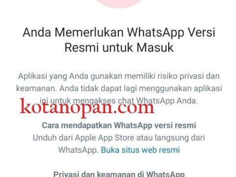 Solusi Download WhatsApp Mod Anti Blokir Terbaru Maret 2024 h