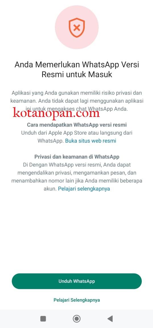 Solusi Download WhatsApp Mod Anti Blokir Terbaru Maret 2024