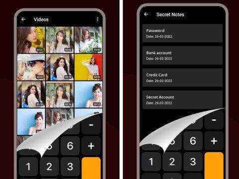 Trik Cara Menyembunyikan foto dan video di kalkulator 2024 (Play store Galeri Vault)