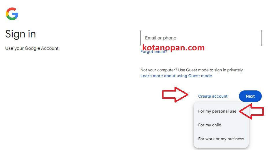 Cara Membuat E-mail Di Laptop.